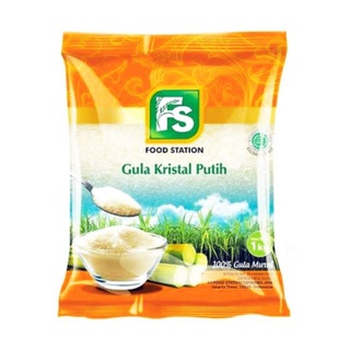 Jual Food Station Gula Pasir Kristal Putih Kg Shopee Indonesia