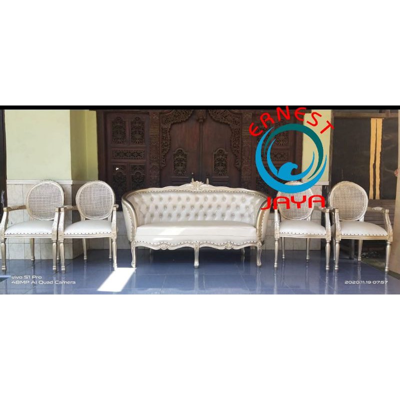 Jual Kursi Pengantin Wedding Sofa Manten Dekorasi Gedung Mewah Shopee