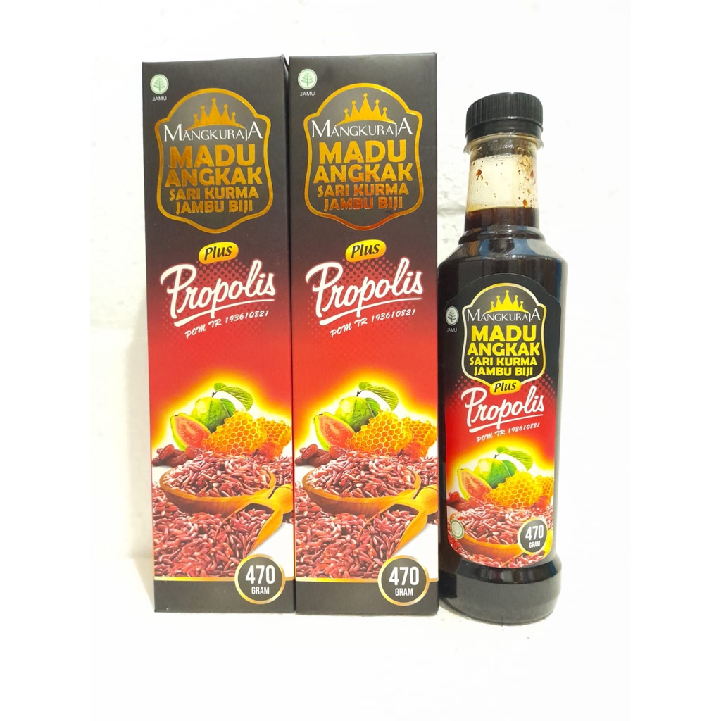 Jual Madu Angkak Sari Kurma Jambu Biji Mangkuraja Plus Propolis