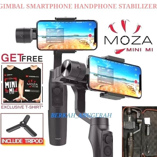 Jual Moza Mini Mi Axis Gimbal Smartphone Handphone Stabilizer