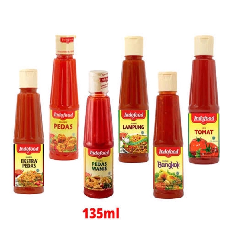 Jual Sambal Indofood Extra Pedas Pedas Pedas Manis Pedas Dahsyat Tomat