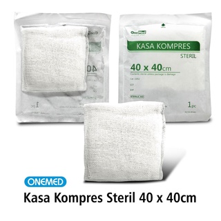 Jual KASA KOMPRES STERIL 40 X 40 CM ONEMED KASA STERIL DEMAM KOMPRES