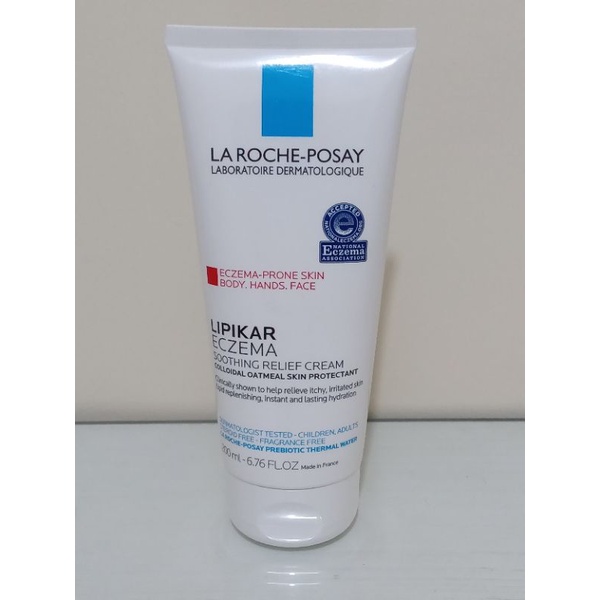 Jual LA ROCHE POSAY LIPIKAR SOOTHING RELIEF ECZEMA CREAM 200ml Shopee