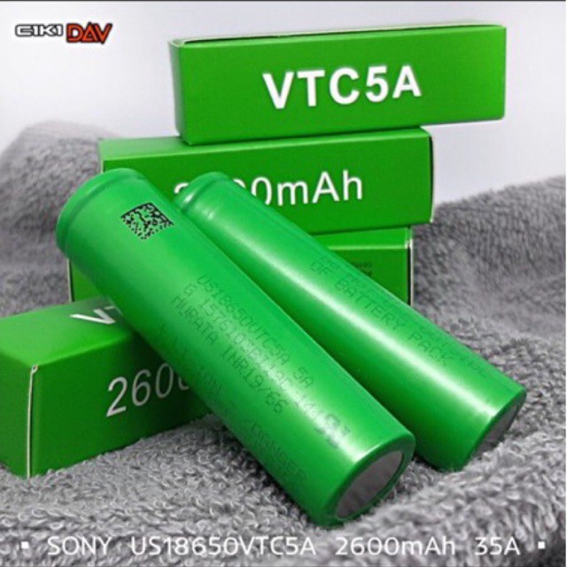 Jual SONY VTC5A 18650 2600mAh 35A Authentic VTC 5A Shopee Indonesia