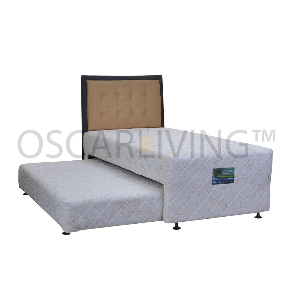 Jual SuperKoil Valeo Kasur Springbed 2in1 Putih HB Queenstown Fullset