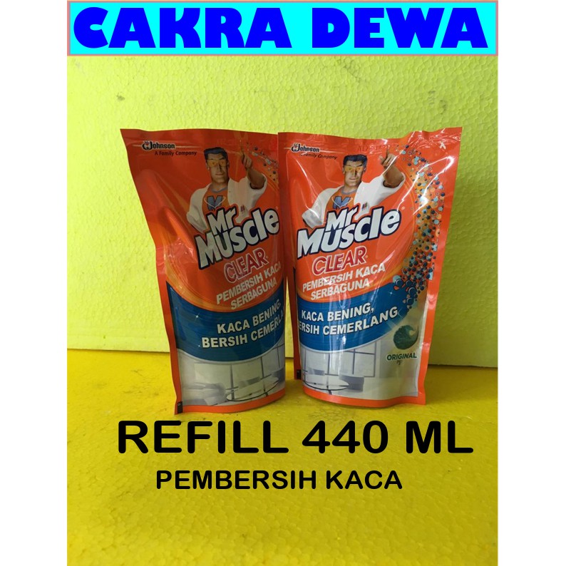 Jual Pembersih Kaca Rumah Dan Stainless Mr Muscle Clear Liquid Blue