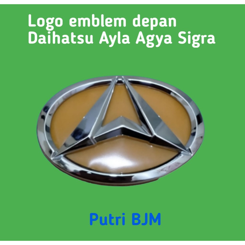 Jual Logo Emblem Depan Daihatsu Ayla Agya Sigra Shopee Indonesia