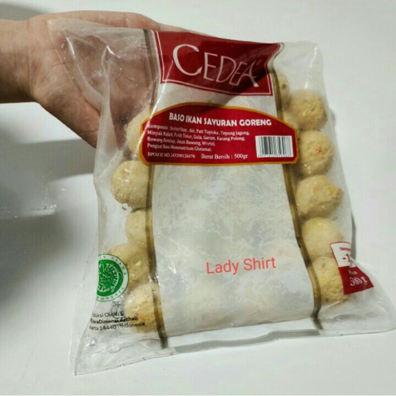 Jual Cedea Baso Ikan Sayuran Goreng Shopee Indonesia