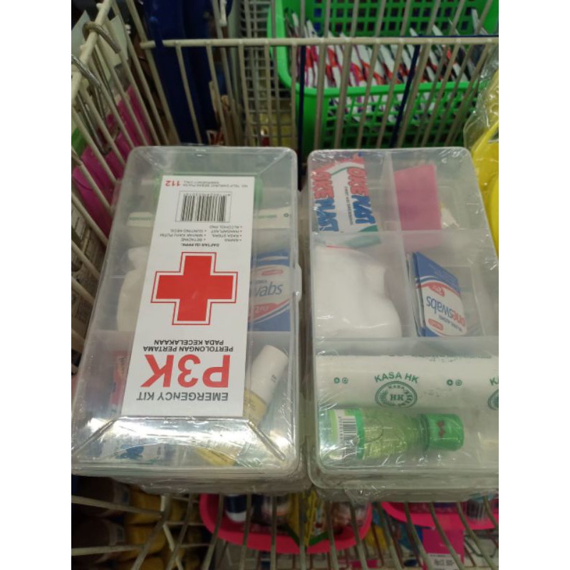 Jual Kotak Emergency First Aid Kit P K Pertolongan Pertama Pada