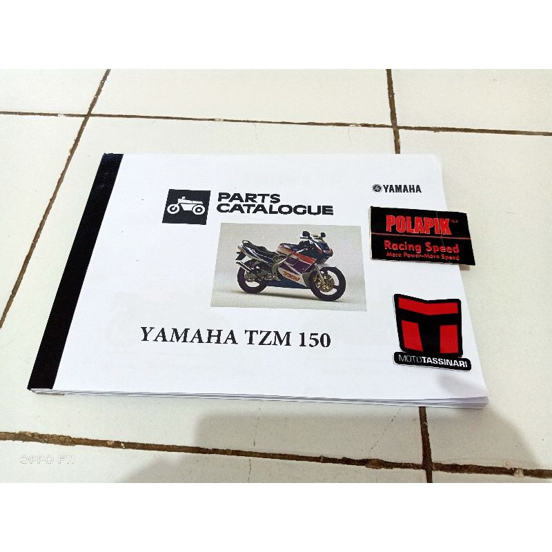 Jual Buku Katalog Yamaha Tzm Catalog Catalogue Yamaha Tzm Buku