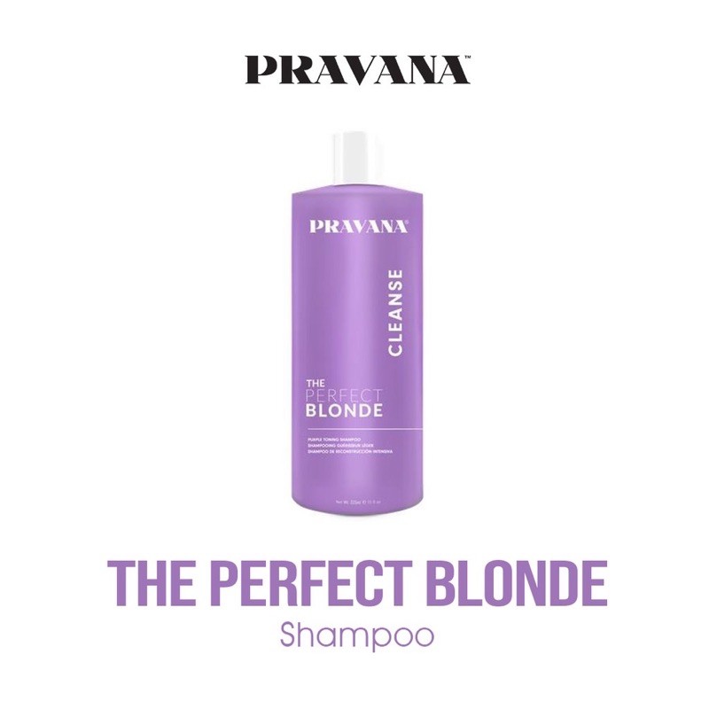 Jual PRAVANA The Perfect Blonde Shampoo 1000 Ml Purple Toning