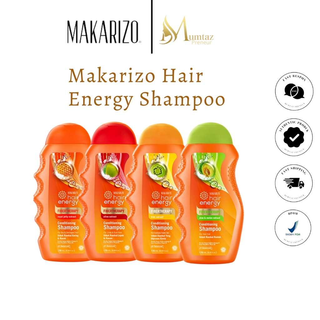 Jual Makarizo Hair Energy Shampoo Makarizo Hair Energy Fibertherapy