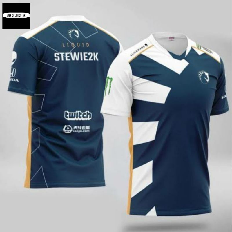 Jual Jersey Kaos Baju Gaming Team Liquid Terbaru Game Mobile