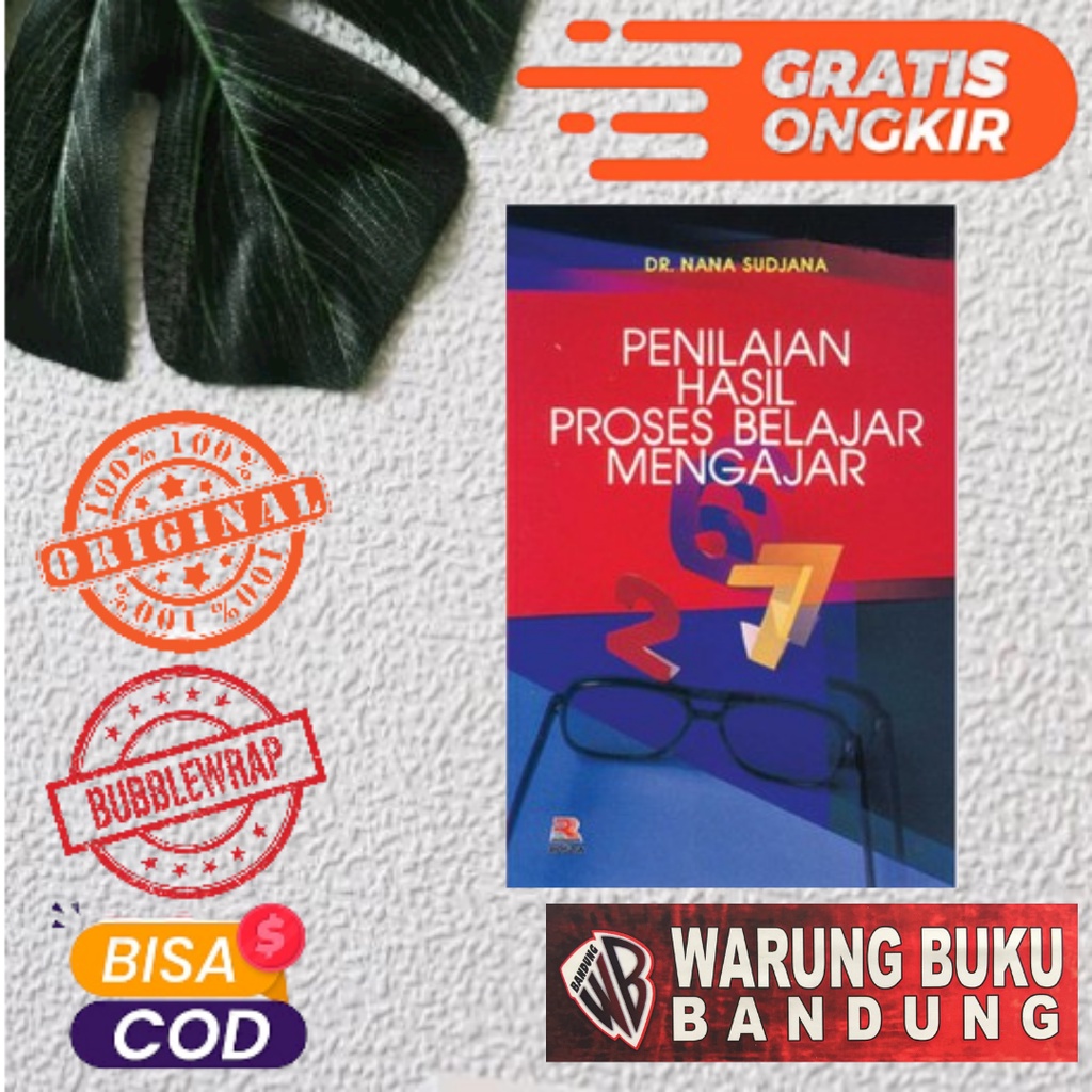 Jual Buku Penilaian Hasil Proses Belajar Mengajar Nana Sudjana