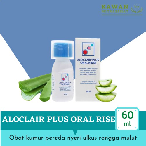 Jual Aloclair Plus Oral Rinse Ml Obat Kumur Pereda Neri Rongga Mulut