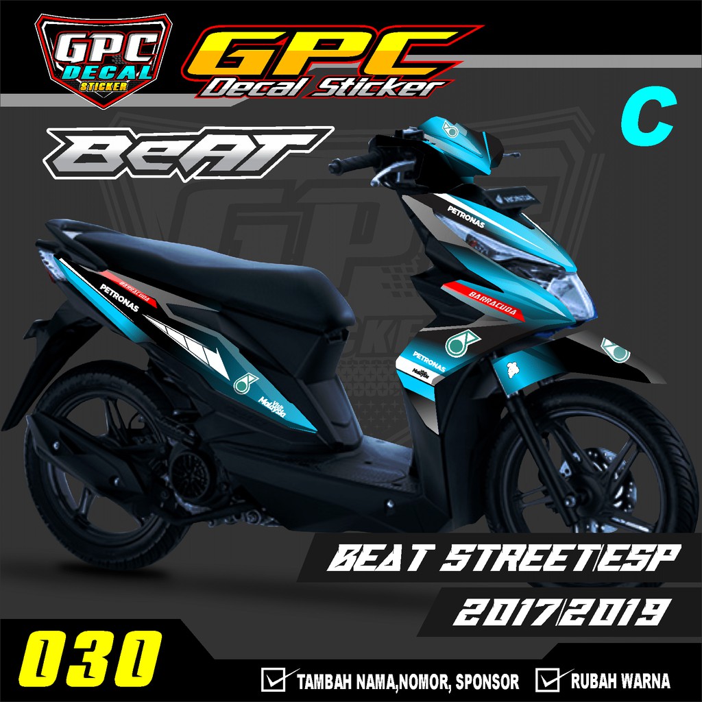 Jual Decal Sticker FullBody Beat Street Esp Tahun 2017 2018 2019