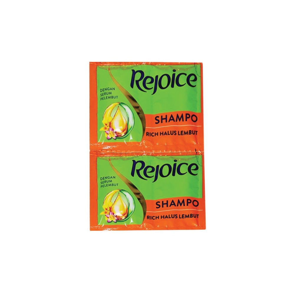 Jual REJOICE SHAMPOO SAMPO SHAMPO RICH HALUS LEMBUT SACHET PCS