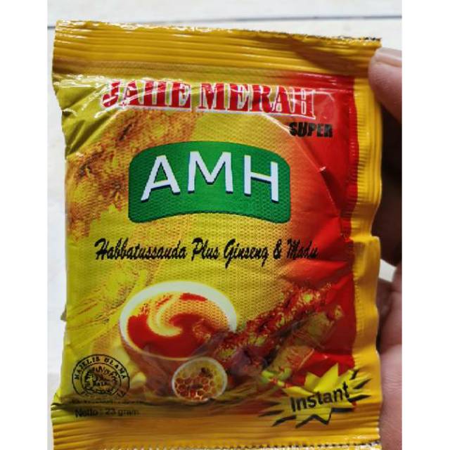 Jual Jahe Merah Super Amh Jahe Instant Sachet Shopee Indonesia