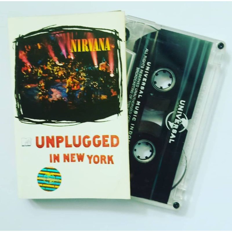 Jual Kaset Pita Nirvana Unplugged Original Indonesia Shopee Indonesia