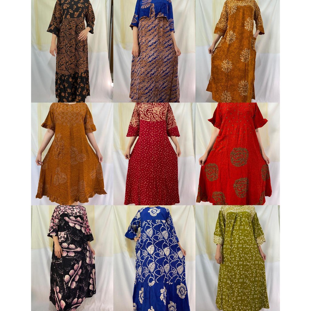 Jual Daster Batik Selutut Standar Ld Panjang Balong Bl Hap