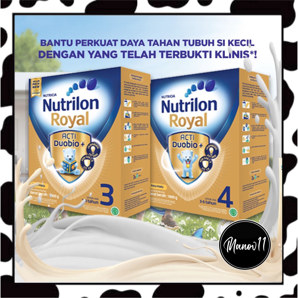 Jual Nutrilon Royal 3 1800gr Nutrilon Royal 4 1800grUntuk Usia 1