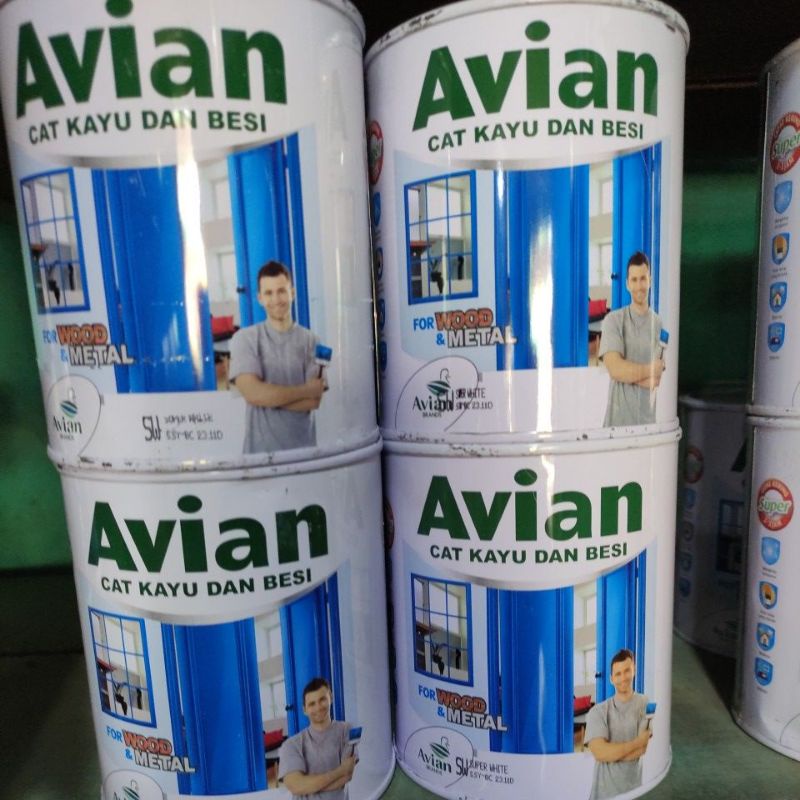 Jual AVIAN CAT KAYU BESI 0 9Lt WARNA SW SUPER WHITE 329 179 915