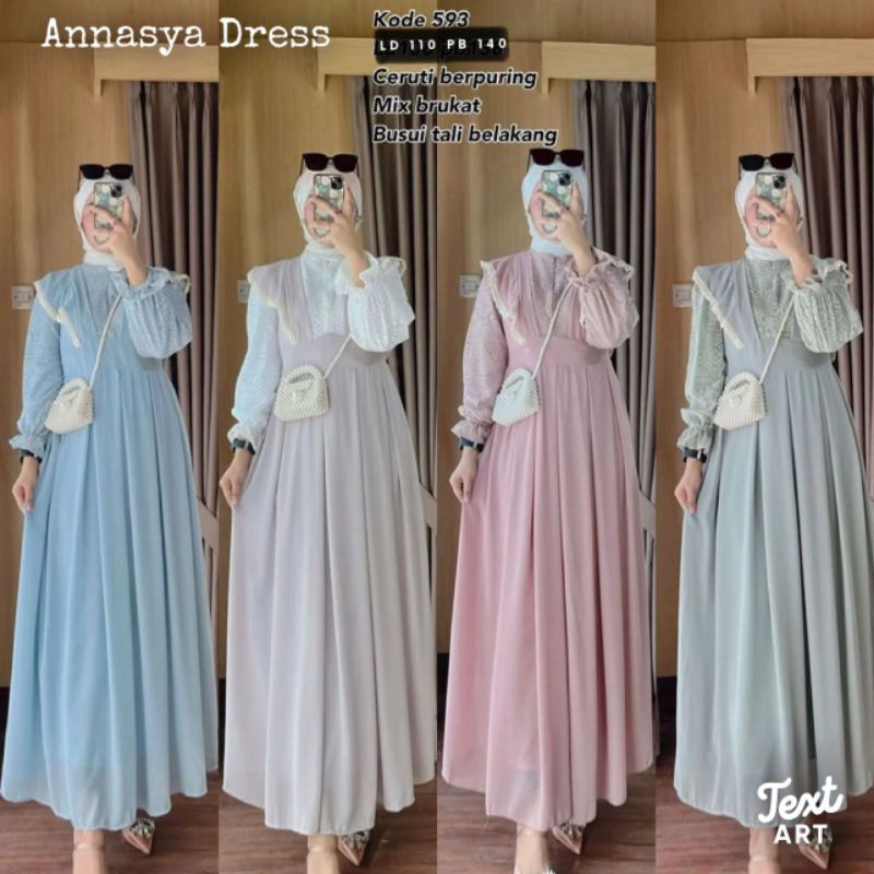 Jual ANNASYA DRESS LABEL MADANI Shopee Indonesia