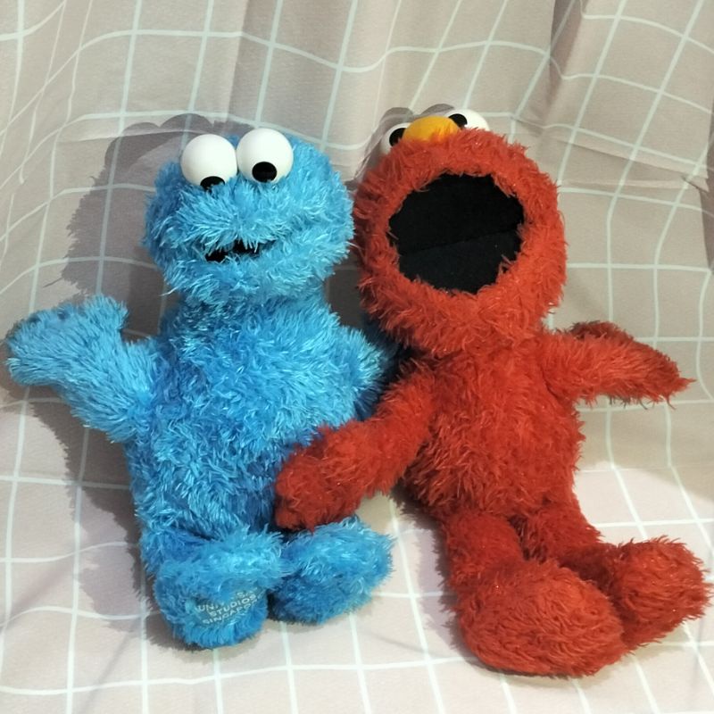 Jual Boneka Elmo Cookie Monster Sesame Street Universal Studios