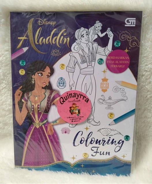 Jual Aladdin Coloring Fun Shopee Indonesia