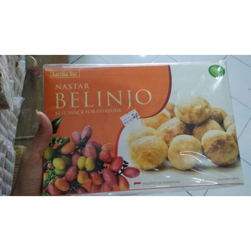 Jual Kue Blinjo Nastar Belinjo Jember Kartika Mas 500g Indonesia Shopee