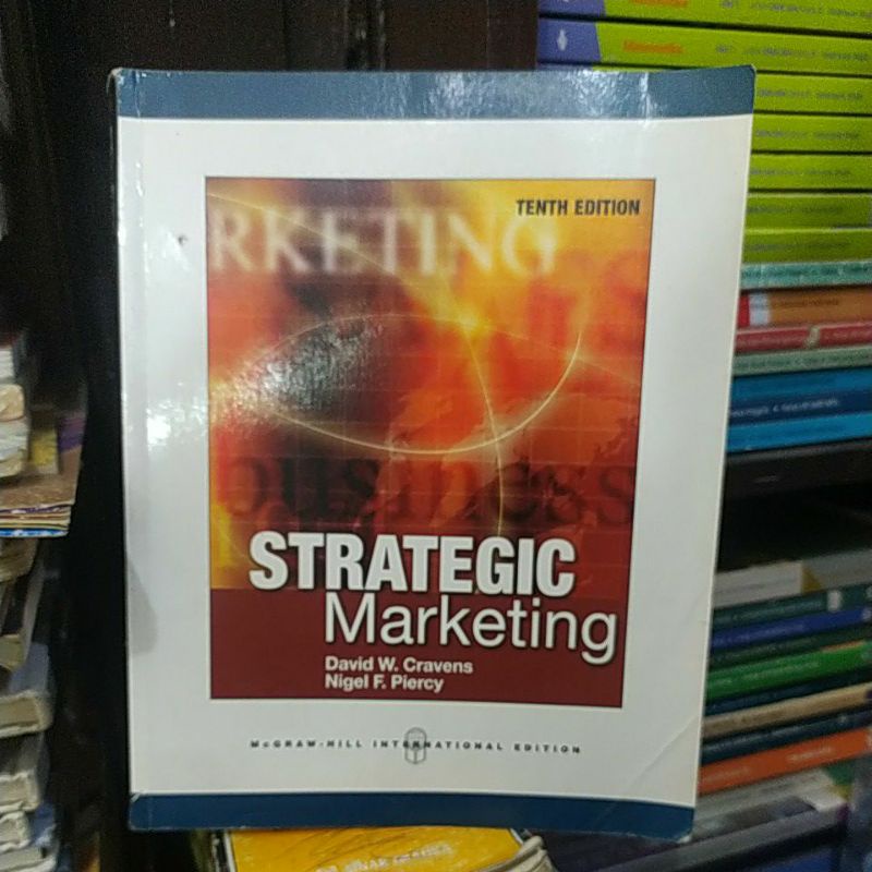 Jual Strategic Marketing Tenth Edition David W Cravens Dan F Piercy