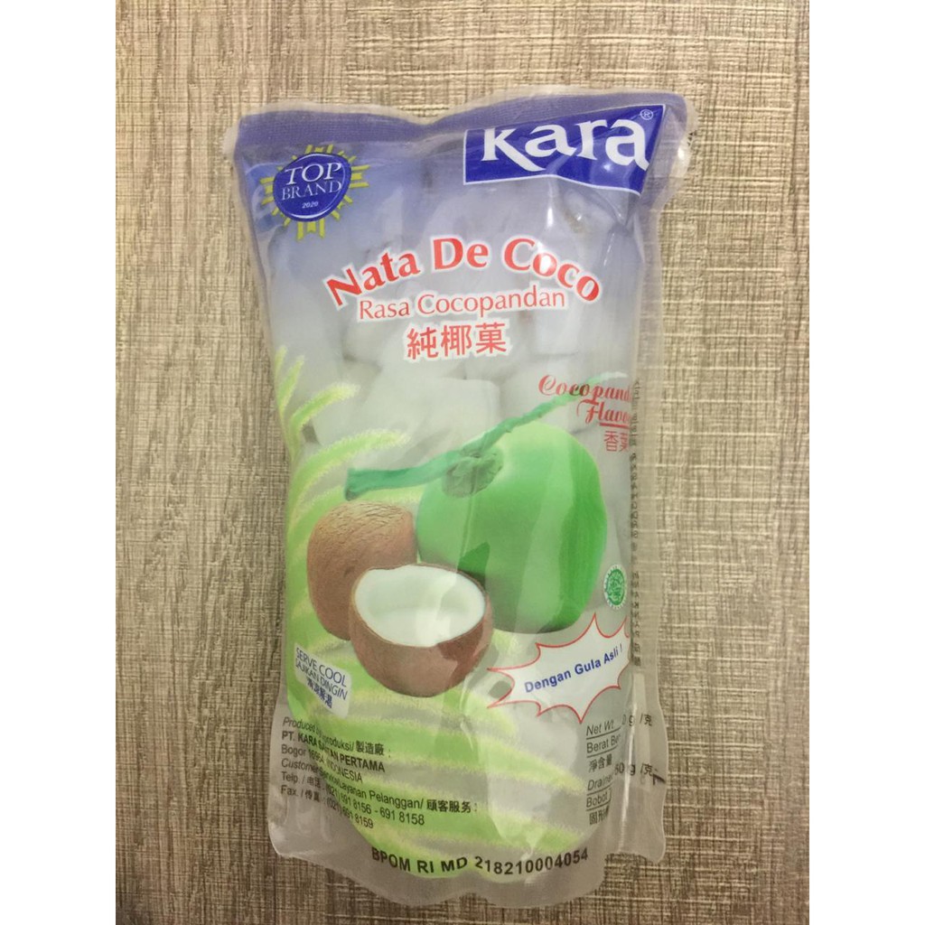 Jual Nata De Coco Kara Rasa Cocopandan Sari Kelapa Gr Shopee