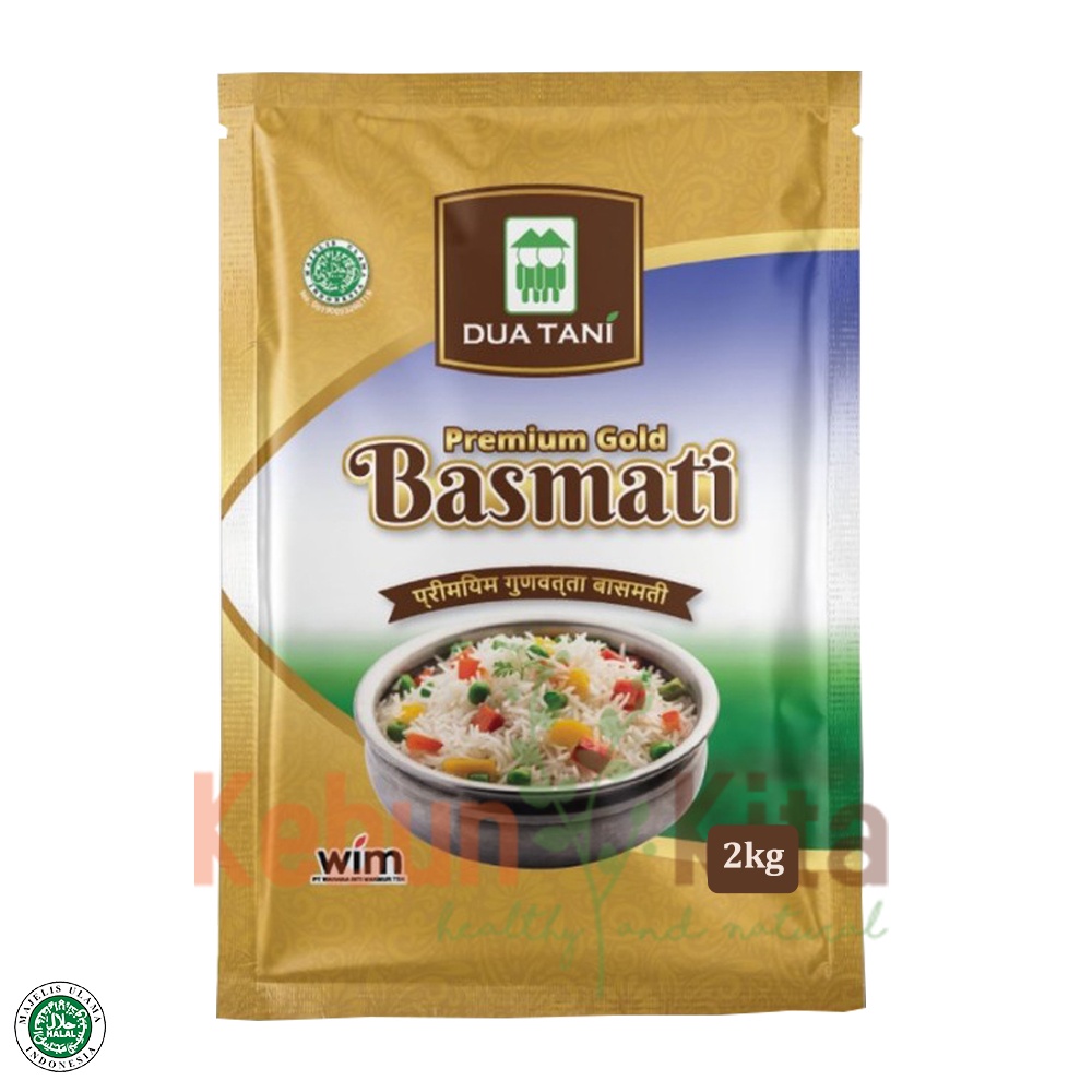 Jual Dua Tani Beras Basmati Premium Gold Kg Shopee Indonesia