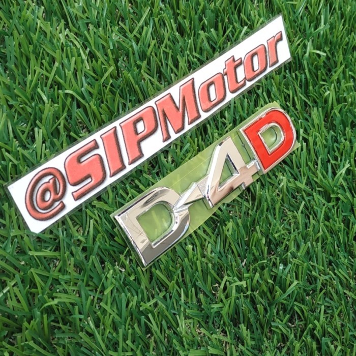 Jual Emblem Logo Tulisan D4D D 4D Shopee Indonesia