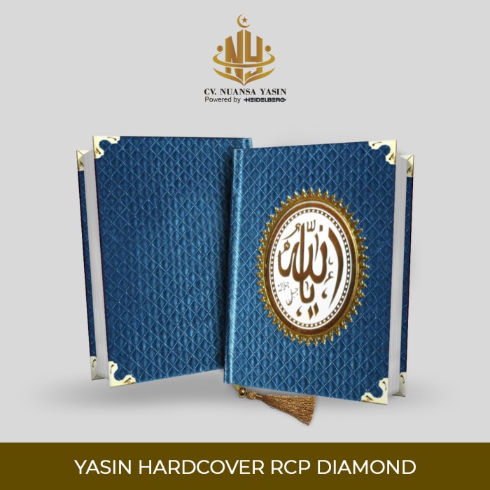 Jual Cetak Yasin Hardcover RCP Diamond HVS Cetak Buku Yasin Hardcover