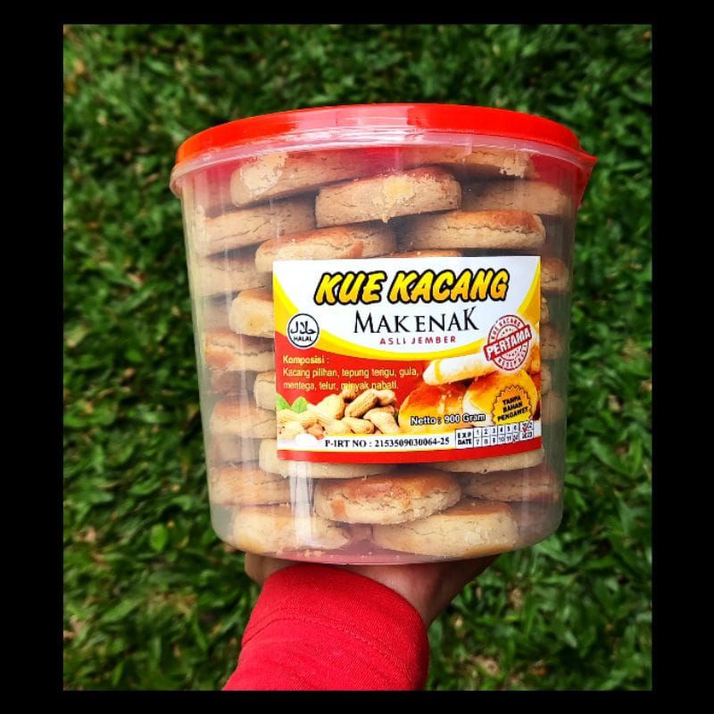 Jual Kue Kacang Mak Enak Khas Jember Shopee Indonesia