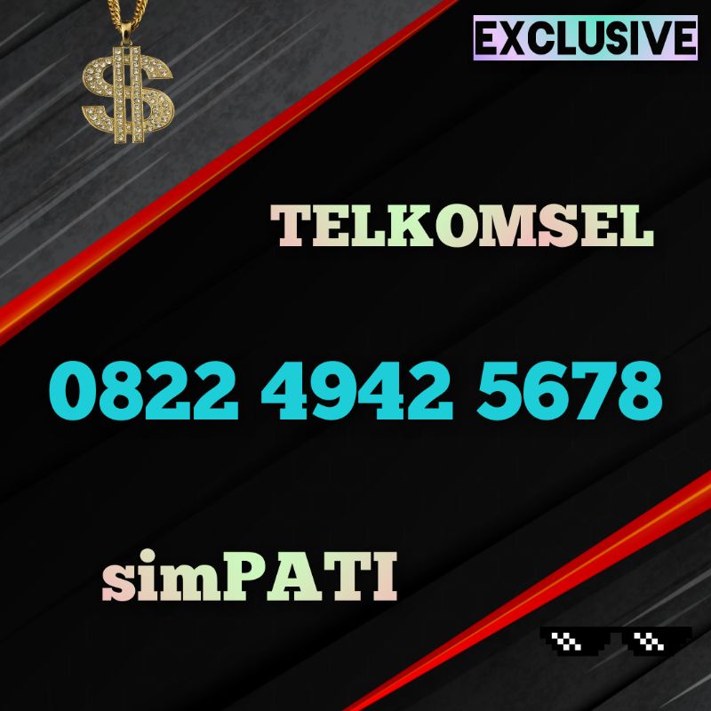 Jual Nomor Cantik Telkomsel Berkualitas Special SimPATI Varian Angka