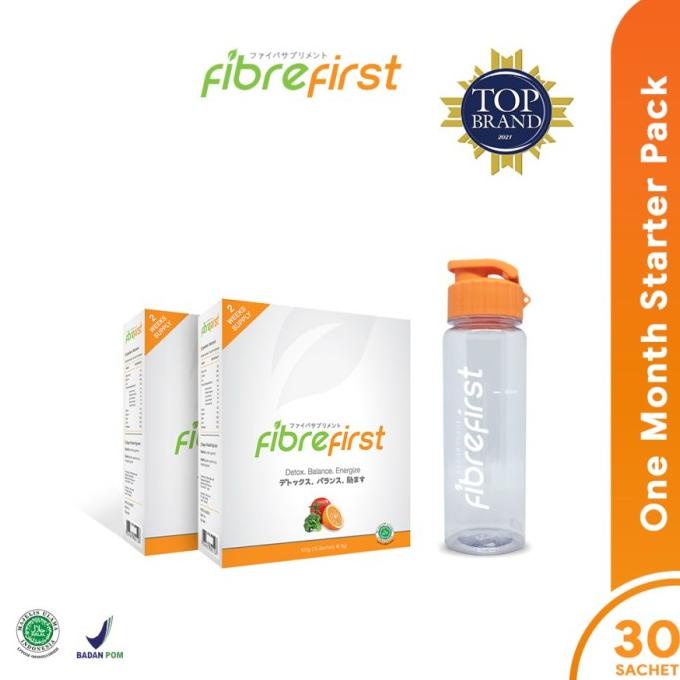 Jual Fibre First Box Isi Sachet Fibre First Original Botol