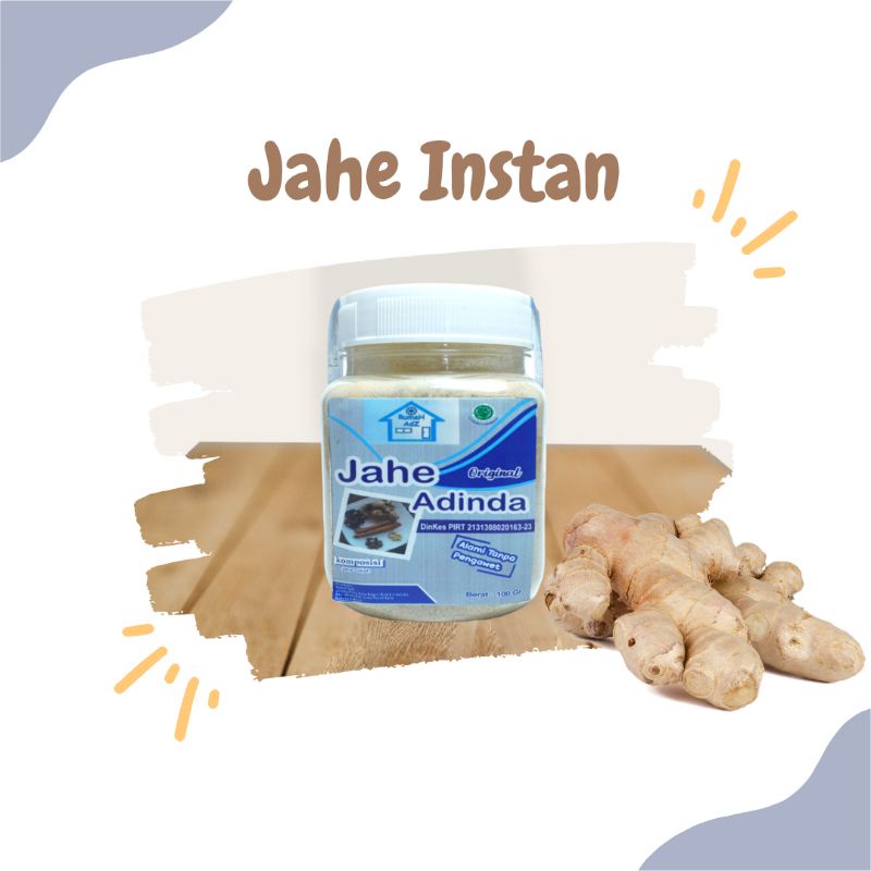 Jual Jahe Gajah Bubuk Instan Siap Minum 100gr Shopee Indonesia