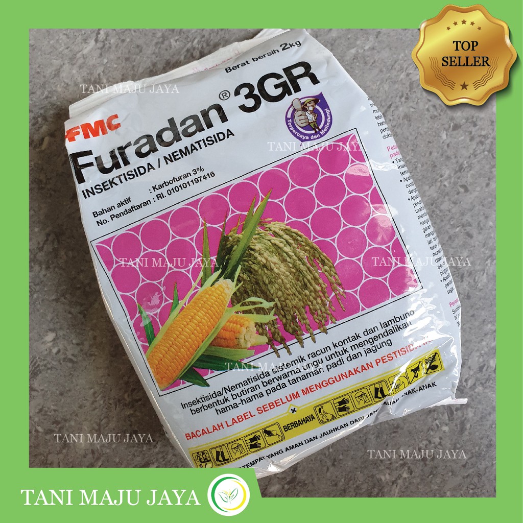 Jual Insektisida Nematisida Furadan 3GR 2 KG ORIGINAL 100 ASLI