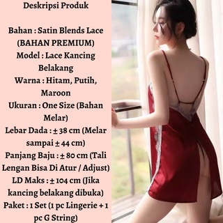 Jual Pakaian Set Linggerie Lingeri Lingerie Set G String Baju Dinas