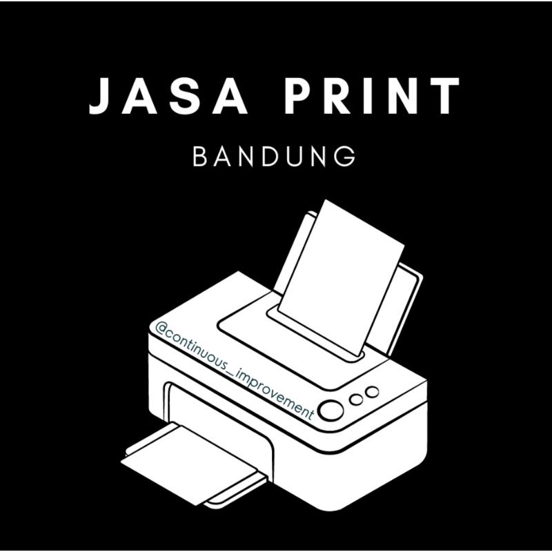 Jual Jasa Print Cod Itb Kampus Ganesha Hitam Putih Warna A Gram