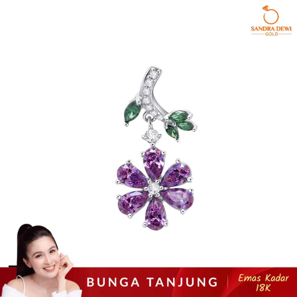 Jual Violet Series Liontin Sandra Dewi Emas K Bunga Tanjung