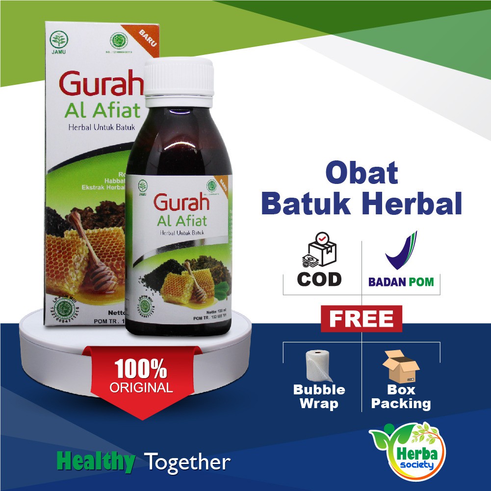 Jual Obat Batuk Sirup Madu Gurah Al Afiat Ml Paling Ampuh Berdahak