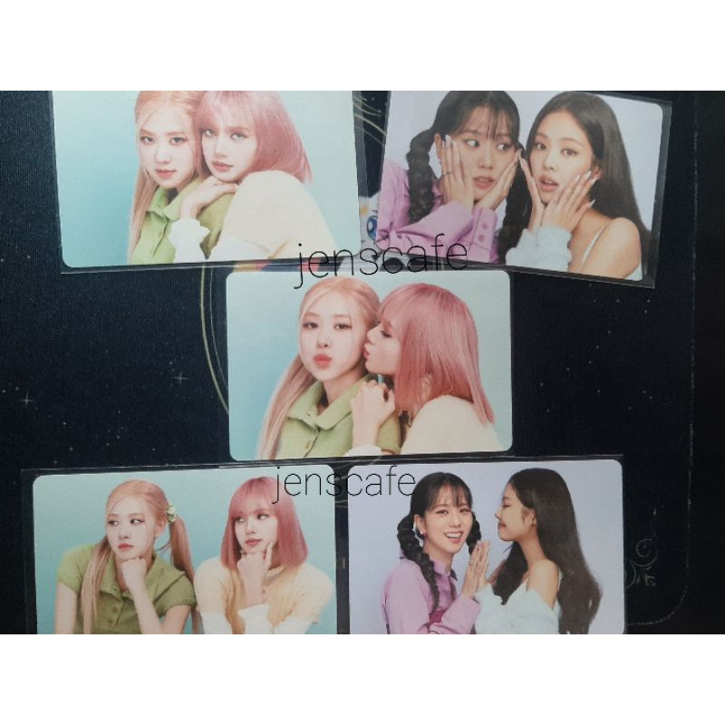 Jual BLACKPINK Welcoming Collection 2022 Unit Photocard Jensoo Chaelisa