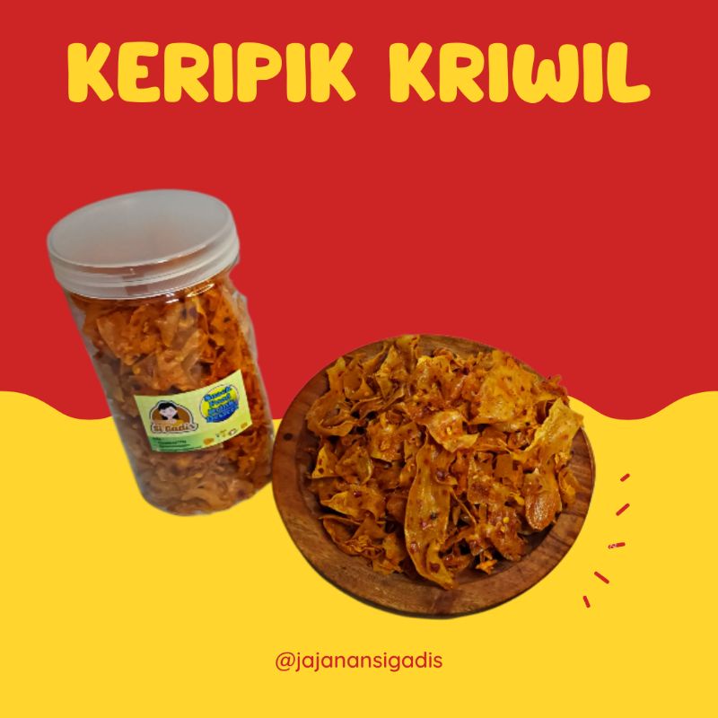 Jual KERIPIK KRIWIL KEMASAN PREMIUM Shopee Indonesia