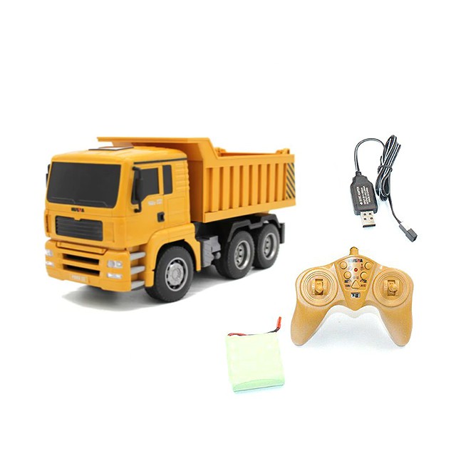 Jual Huina 1332 RC Dump Truck 1 18 6CH Mainan Remote Alat Berat