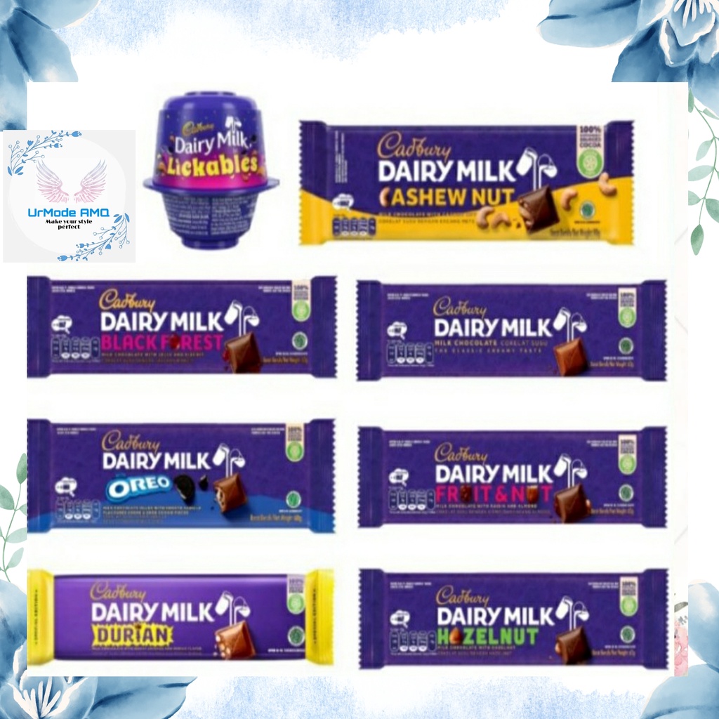 Jual Cadbury 62 Gram Cadbury Durian Prime Size Dairy Milk Choco Bar