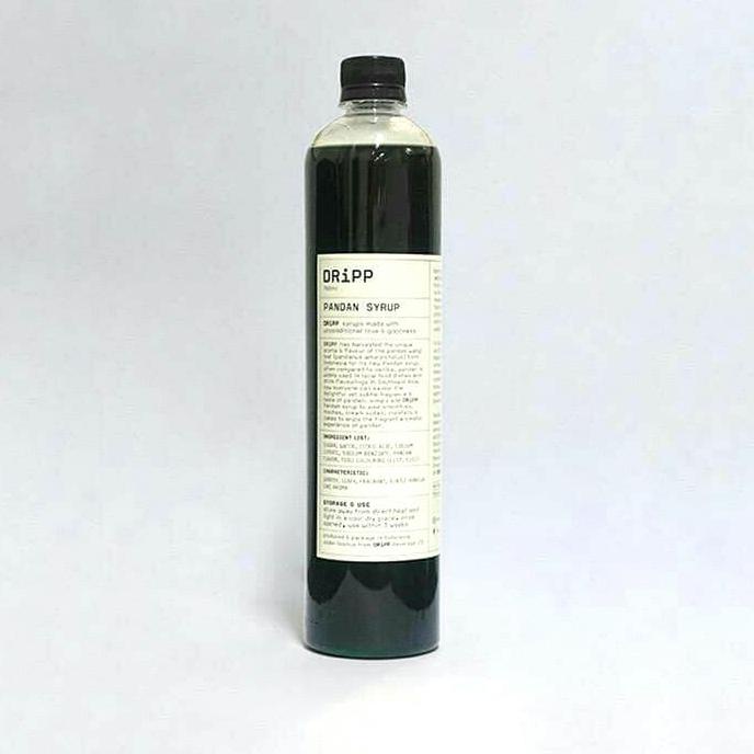 Jual DRIPP SYRUP SIRUP PANDAN 760 ML ORIGINAL Shopee Indonesia