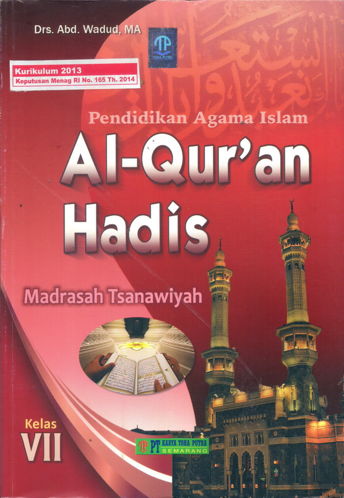 Jual Buku Siswa Al Quran Hadis Kelas Mts Shopee Indonesia